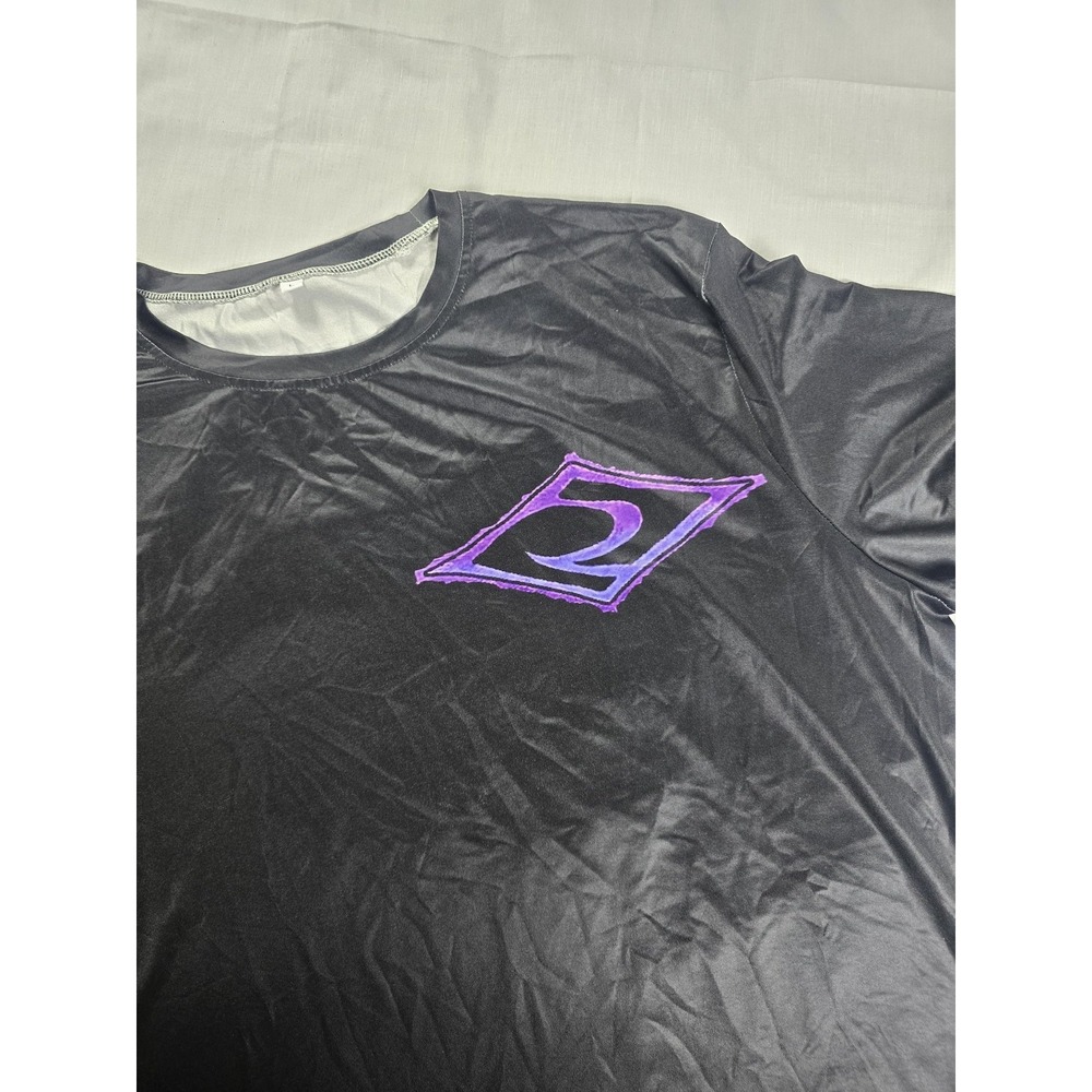 Rip Curl Shirt Mens Large Black Shred Till Dead Graphic Surf Tee Polyester